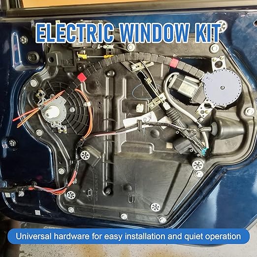 JDMSPEED New Universal Electric Power Window Lift Regulator Conversion Kit - Image 6