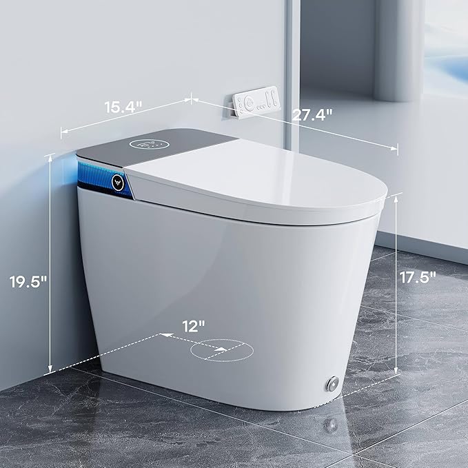 HOROW Artistic Bidet Toilet, Smart Toilet - Image 9