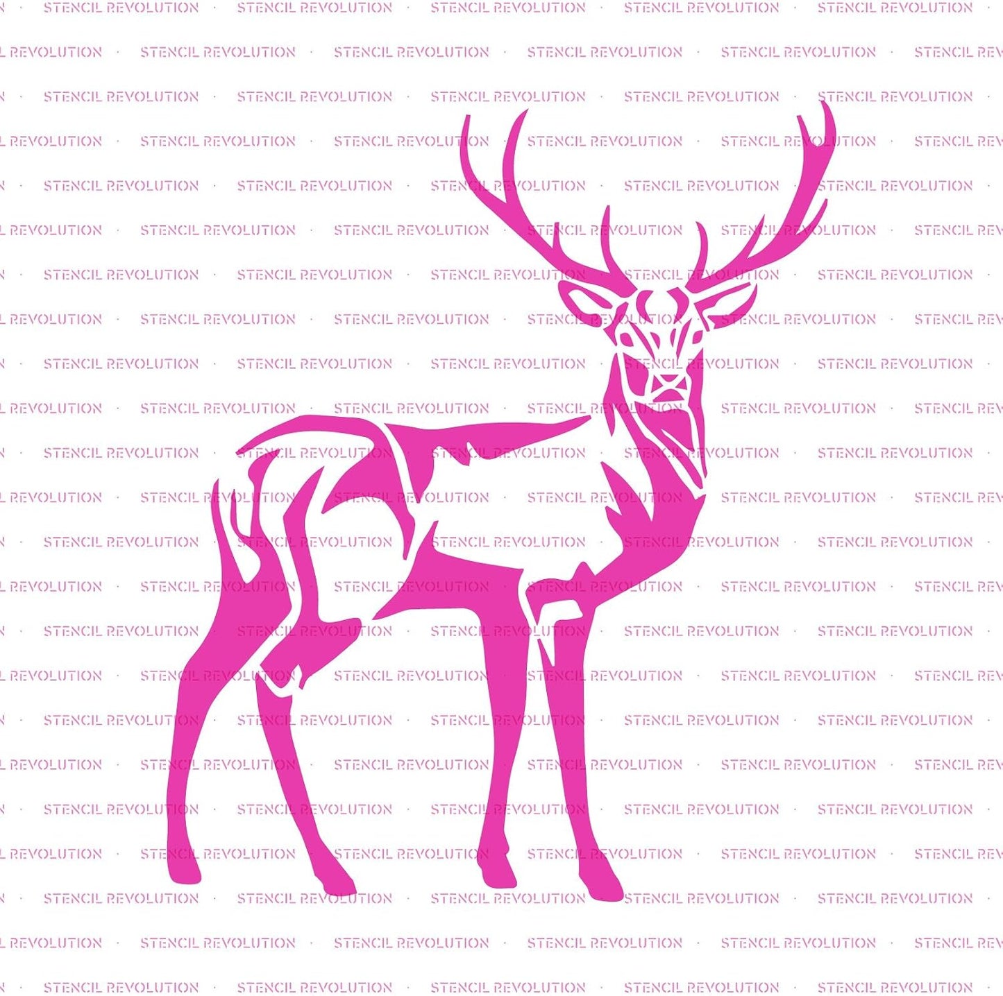 Deer Stencil - DIY Deer Print
