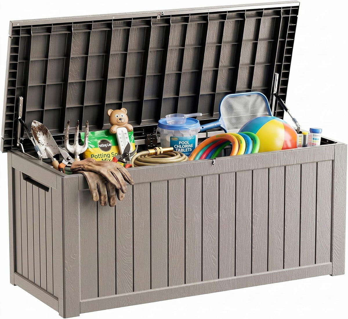 300 gallon deck boxes outdoor waterproof, outdoor storage, main product view