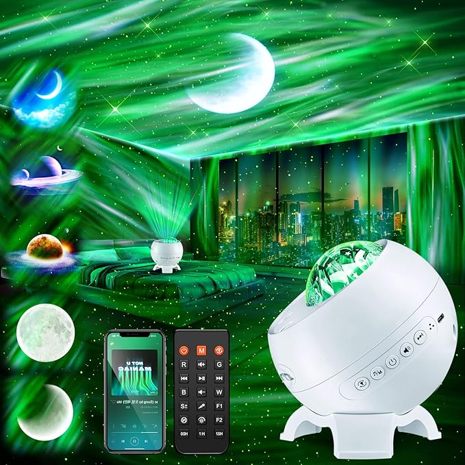 Galaxy Projector Northern Lights Projector, 180 Lighting Modes Galaxy Light - Image 9
