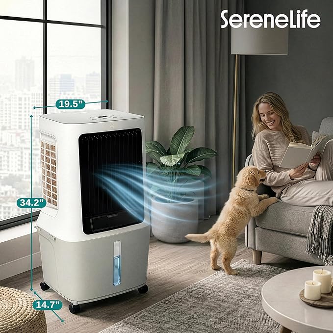 SereneLife Portable Swamp Cooler Air Conditioner - Image 8