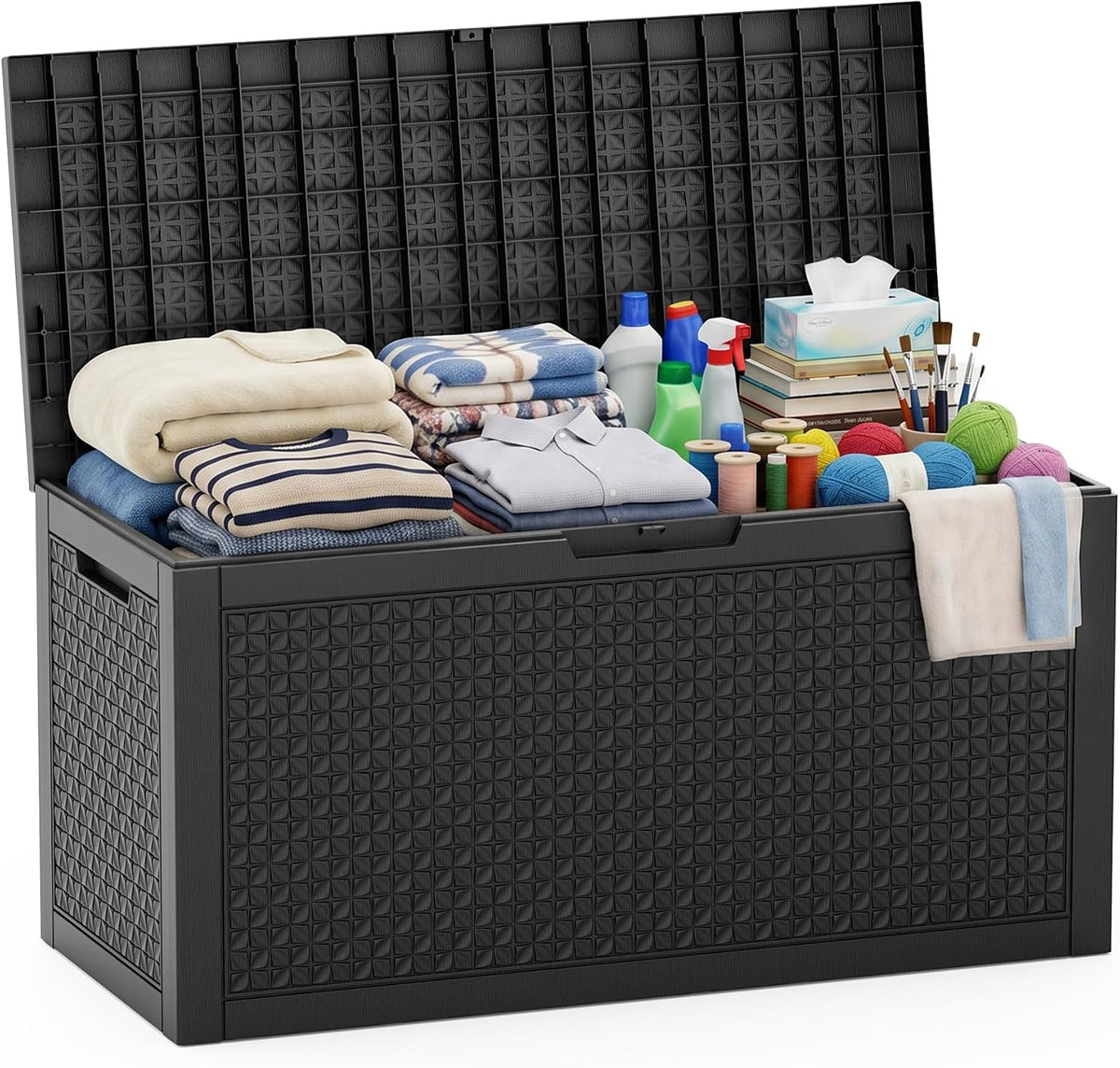 easyup 110 gal waterproof outdoor storage box uv, main product view