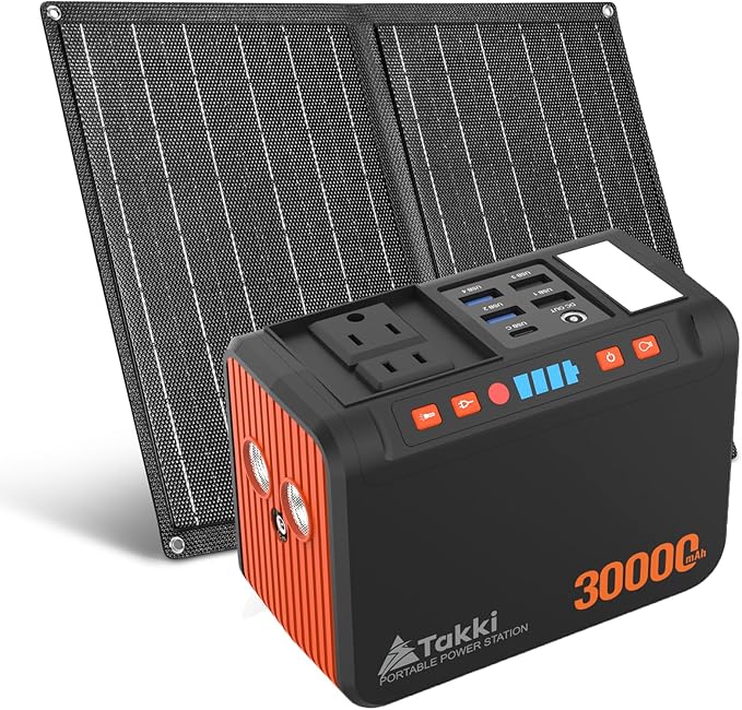 Takki 111Wh Portable Solar Generator Power Station - Image 8