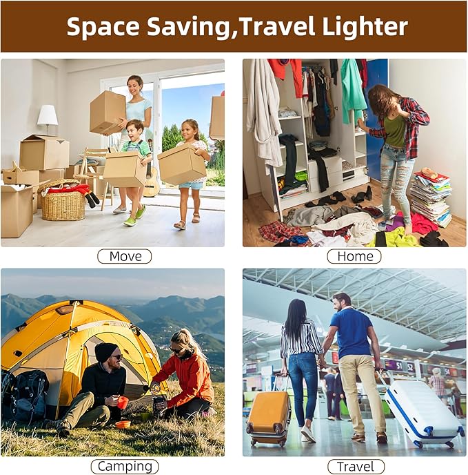 VACKFOX 12 Pack Vacuum Bags for Travel - Image 9