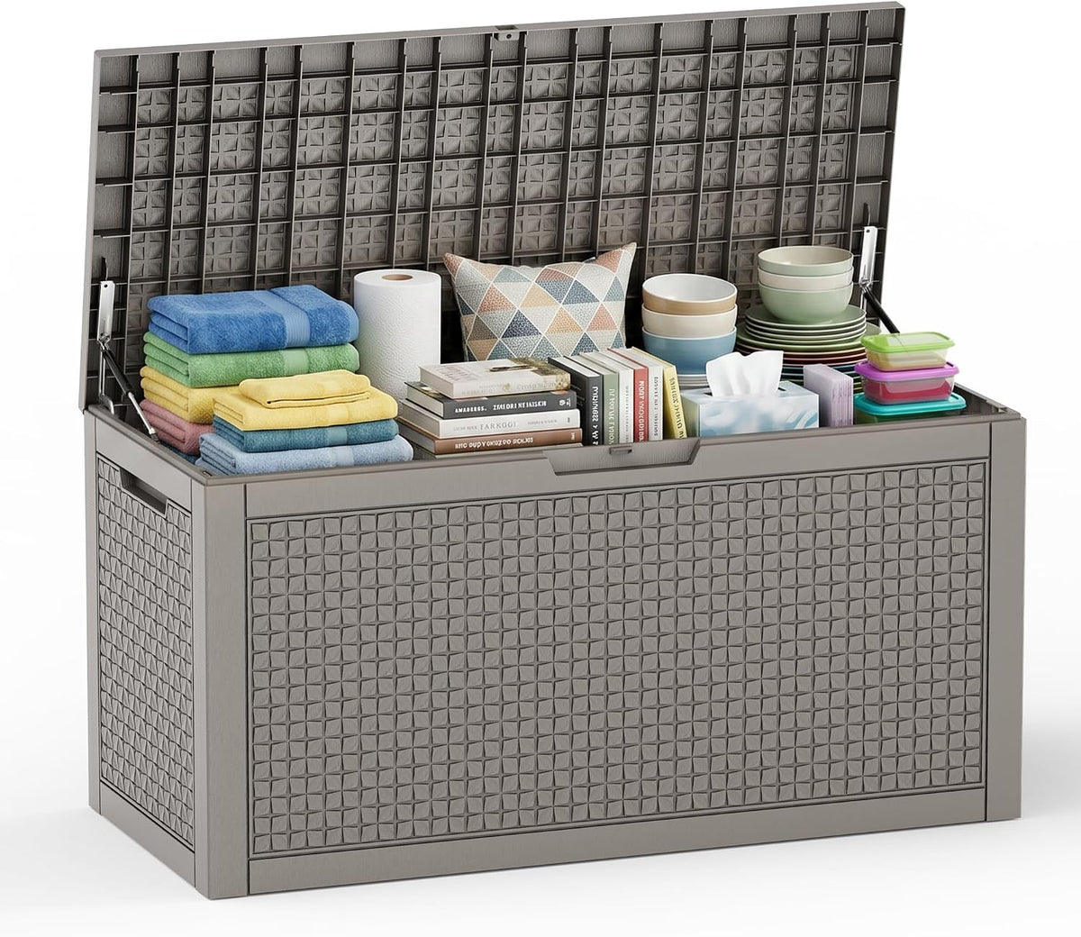 easyup 110 gal waterproof outdoor storage box uv, main product view