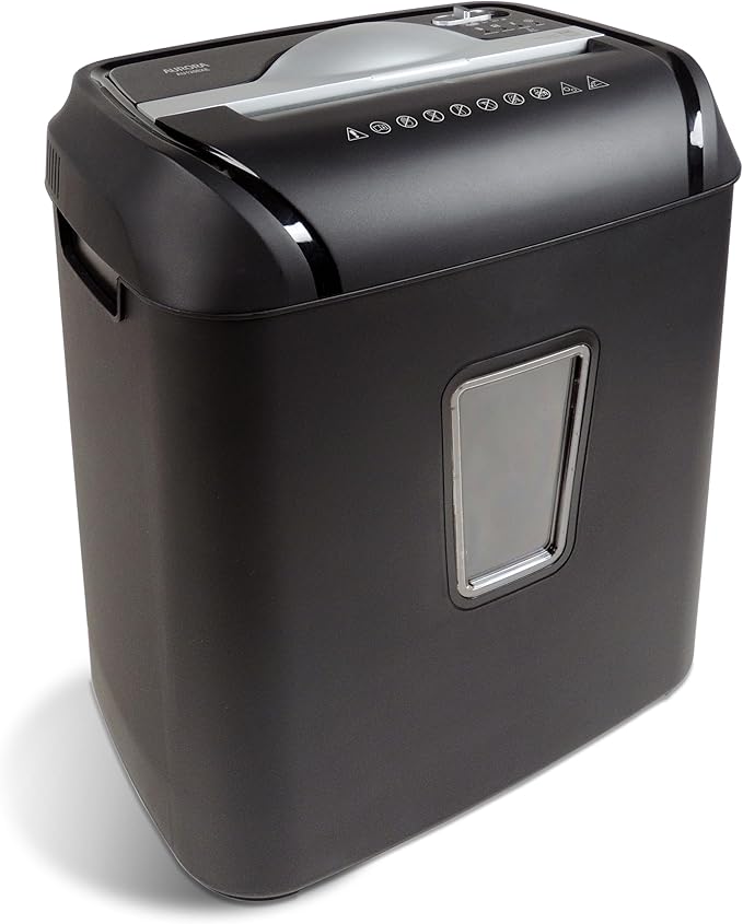 Aurora AU1208XE Anti-Jam 12-Sheet Crosscut Paper/Credit Card Shredder - Image 7