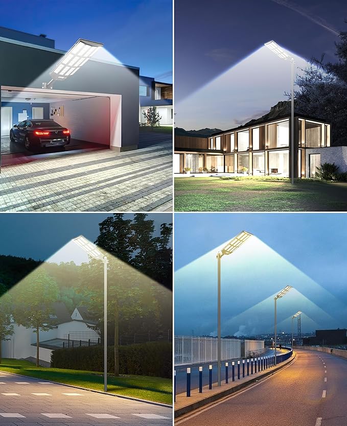 JAYNLT Y-12000W Solar Street Lights Outdoor, 3000K/4000K/6500K Commercial - Image 8