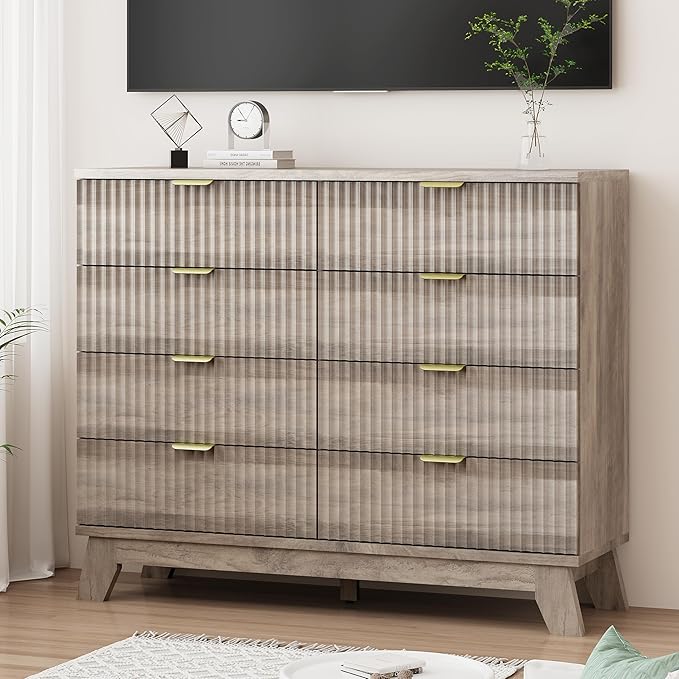 Fluted Dresser for Bedroom - Image 7