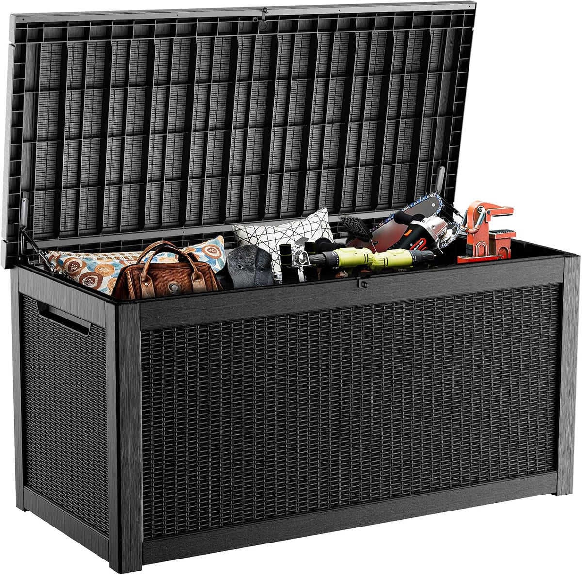 rojik outdoor storage housing deck box,waterproof patio furniture, main product view
