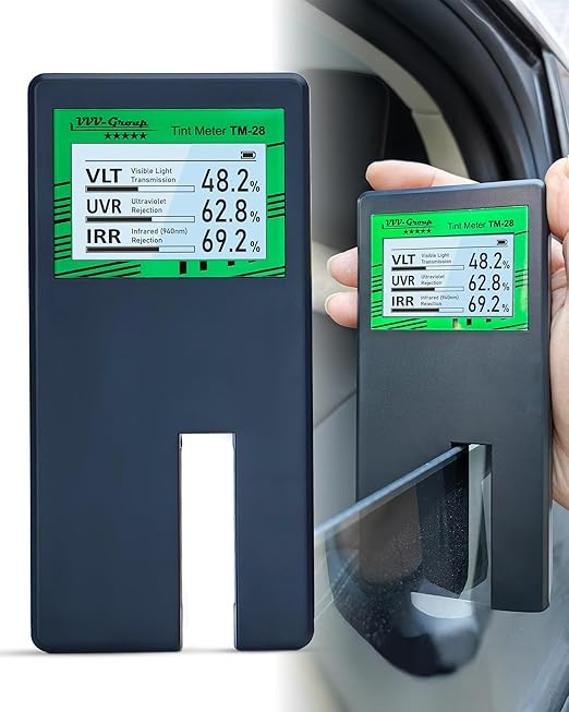 Digital Car Window Tint Meter TM-28 – Side Window Tint Tester - Image 8