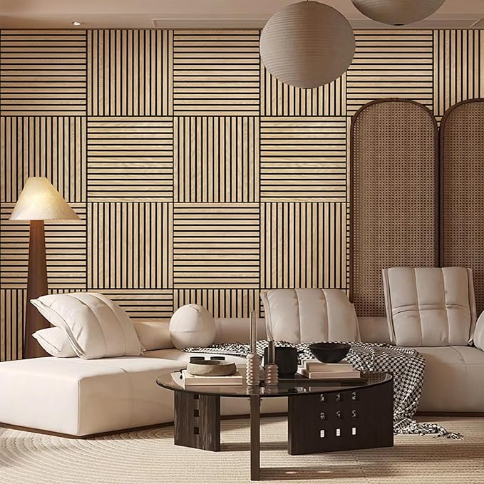 ARMURO Acoustic Wood Panels for Wall 4-Pack - Image 9