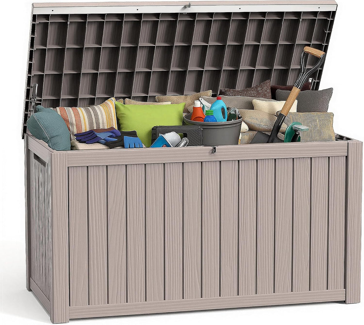 rojik outdoor storage housing deck box - waterproof, main product view