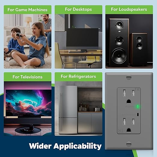 TOPGREENER Surge Protector Receptacle - Image 8