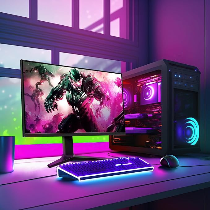 Amazon Basics 24 Inch Gaming Monitor, FHD 1080P, VESA Compatible, Adaptive sync - Image 7