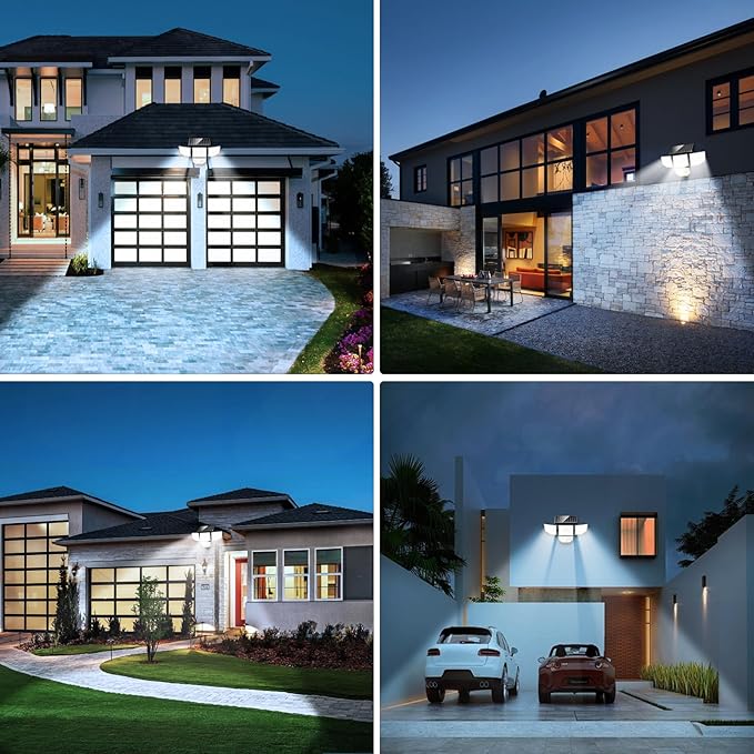 Adewalk 3000LM Solar Outdoor Lights - Image 8
