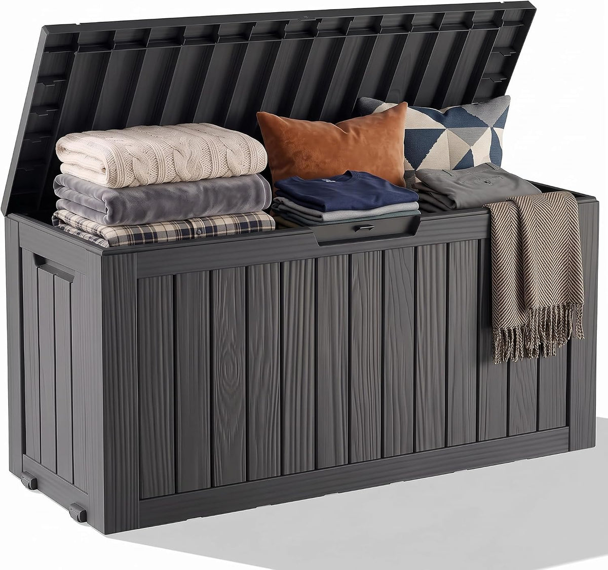 100 gallon outdoor storage box waterproof uv resistant, main product view