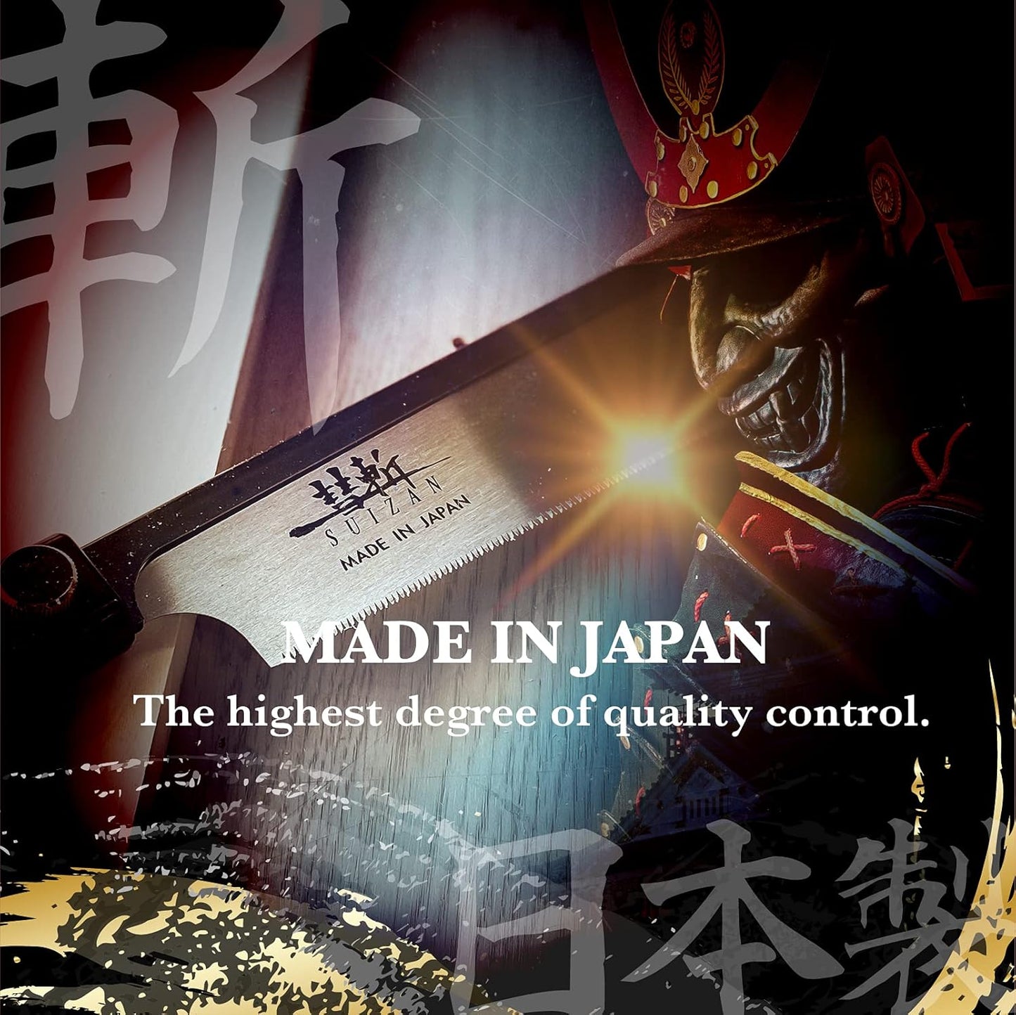 SUIZAN Dozuki Dovetail Saw 7" Rip Cross Cut - Japanese Pullsaw Hand Saws | Professional Pull Saw for Woodworking Joinery Tenon Furniture Making DIY Tools Fine Wood Cut Miter Sharp Replaceable Blade