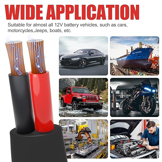 18 Gauge Wire 2 Conductor Electrical Wire, 18 AWG 0.82mm² Wire PVC Cord - Image 6