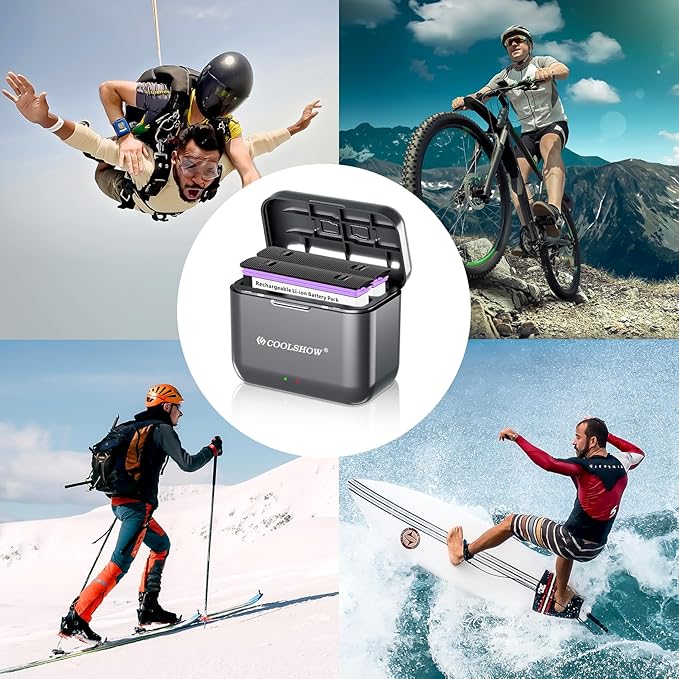 COOLSHOW 360 X5 Battery 2800mAh 2 Packs - Image 9