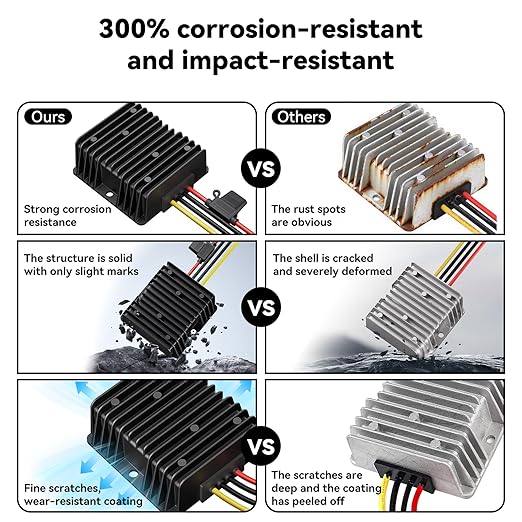 36V 48V to 12V 20A Step Down Converter-Golf Cart Voltage Reducer - Image 7