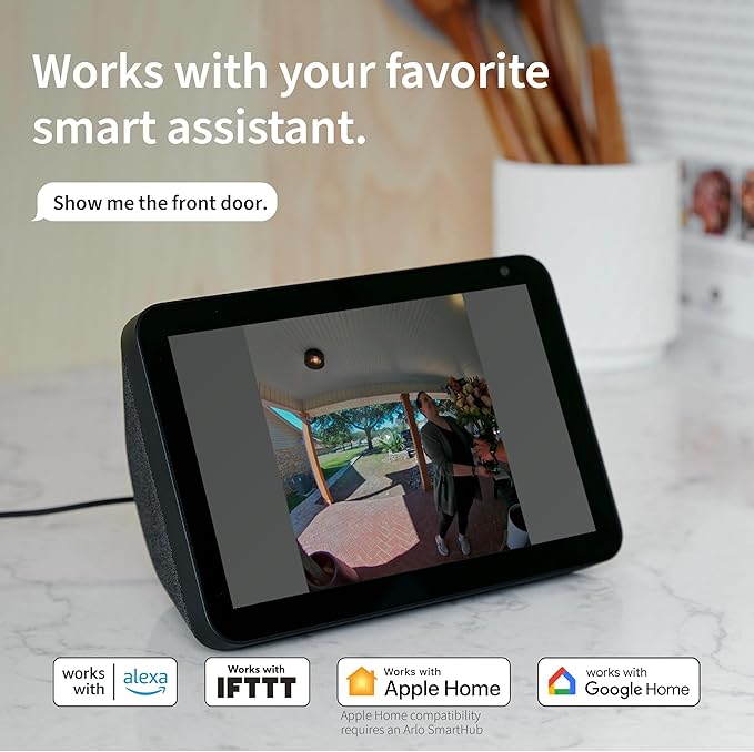 Arlo Video Doorbell 2K + Chime 2, Wireless or Wired Option, 2-Way Audio - Image 7