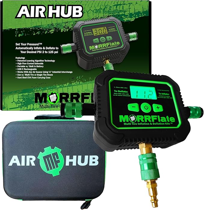 MORRFlate Air Hub + Air Hub Hoses Quad 125" Wheelbase 4 Tire Inflation - Image 9
