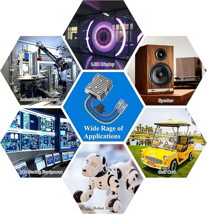 BEYIMEI DC to DC Converter 20-72V to12V 10A 120W, DC 24V 36V 48V 60V 72V Step - Image 7