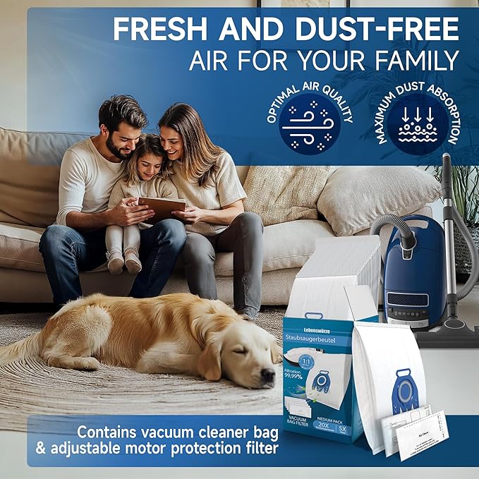 20 Pack 3D Airclean GN Vacuum Bags - Image 6