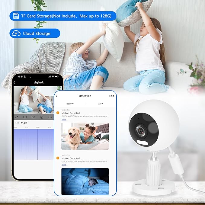 GUOANVISION 5G/2.4G Indoor/Outdoor Security Camera - Image 7