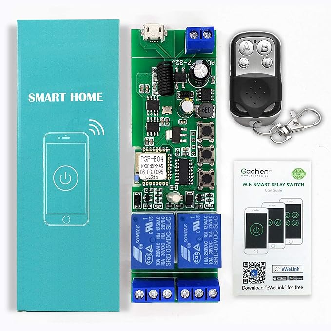 Newgoal 2-Channel Ewelink App Remote Control WiFi 433MHz RF Wireless Switch - Image 7