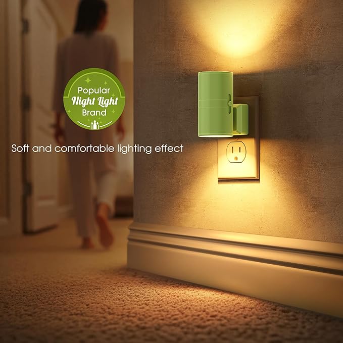 Briignite Night Lights Plug into Wall, Modern LED Night Light Plug in, Dusk to - Image 6
