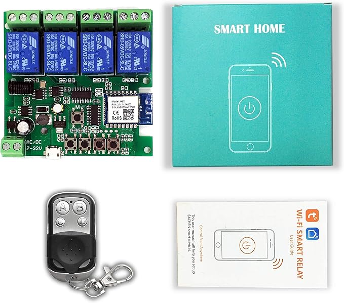 Newgoal 4 channelsWiFi Wireless Smart Switch Inching Self-locking Relay Module - Image 7
