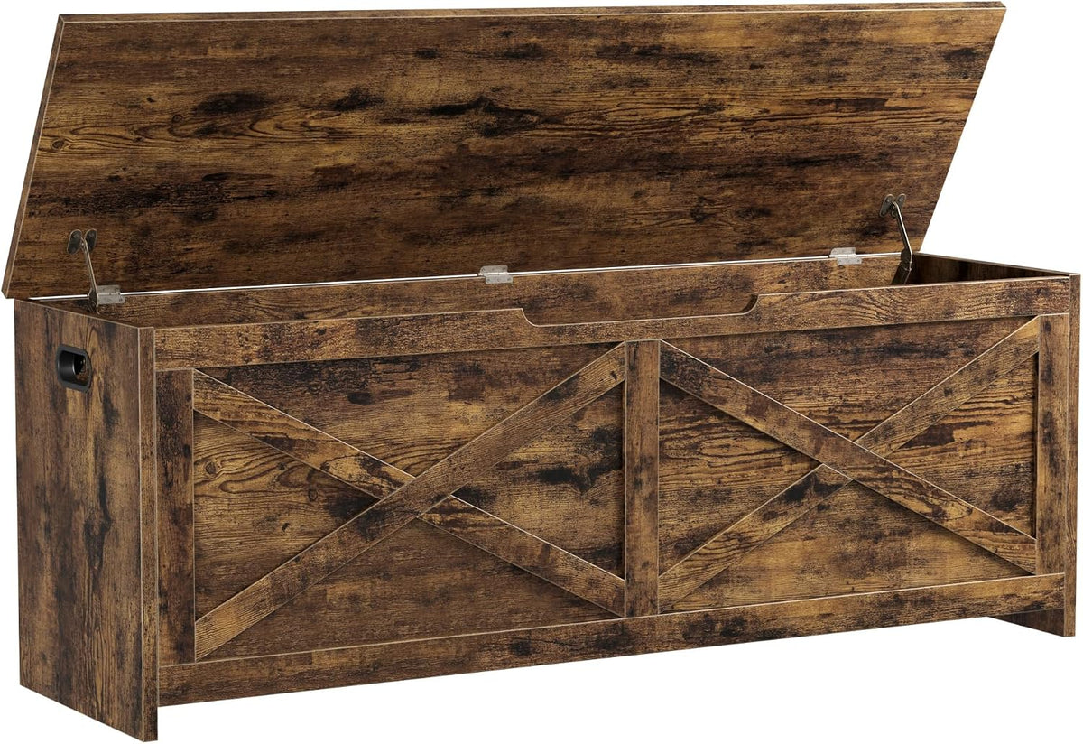gaomon 47.3" storage chest, storage bench with safety, main product view
