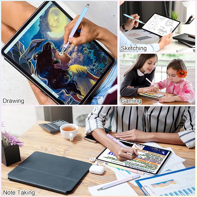 Stylus Pens for Touch Screens, 2 in 1 Stylus Pen Compatible - Image 7