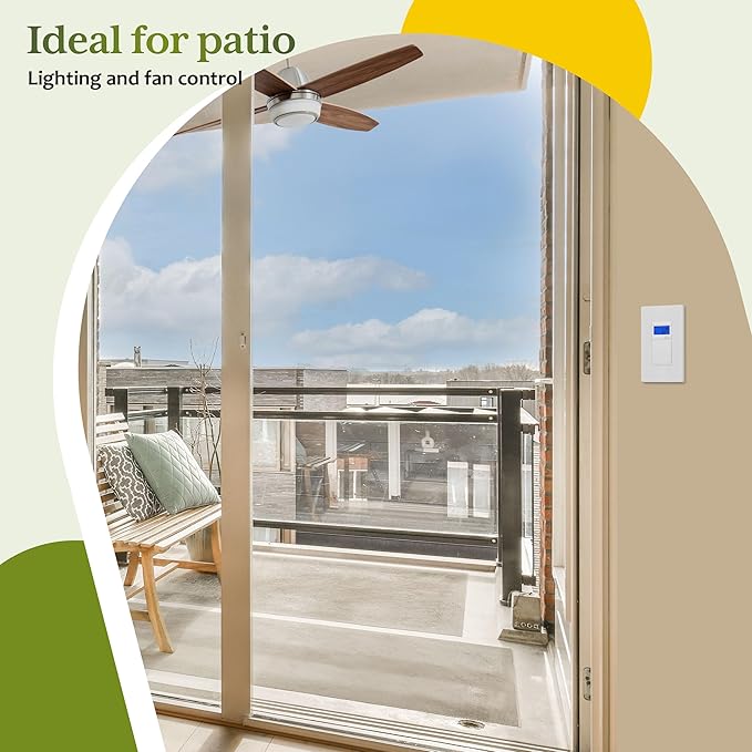 TG 7 Days Digital in-Wall Programmable Timer Switch - Image 7