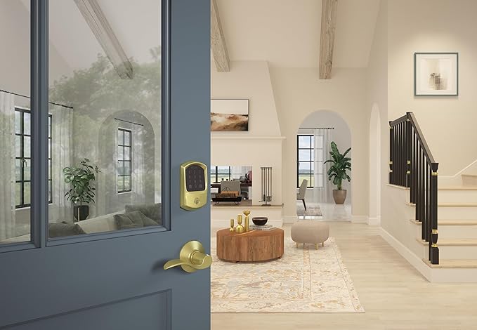 Schlage BE489WB-GRW Encode WiFi Enabled Electronic Keypad Deadbolt - Image 12