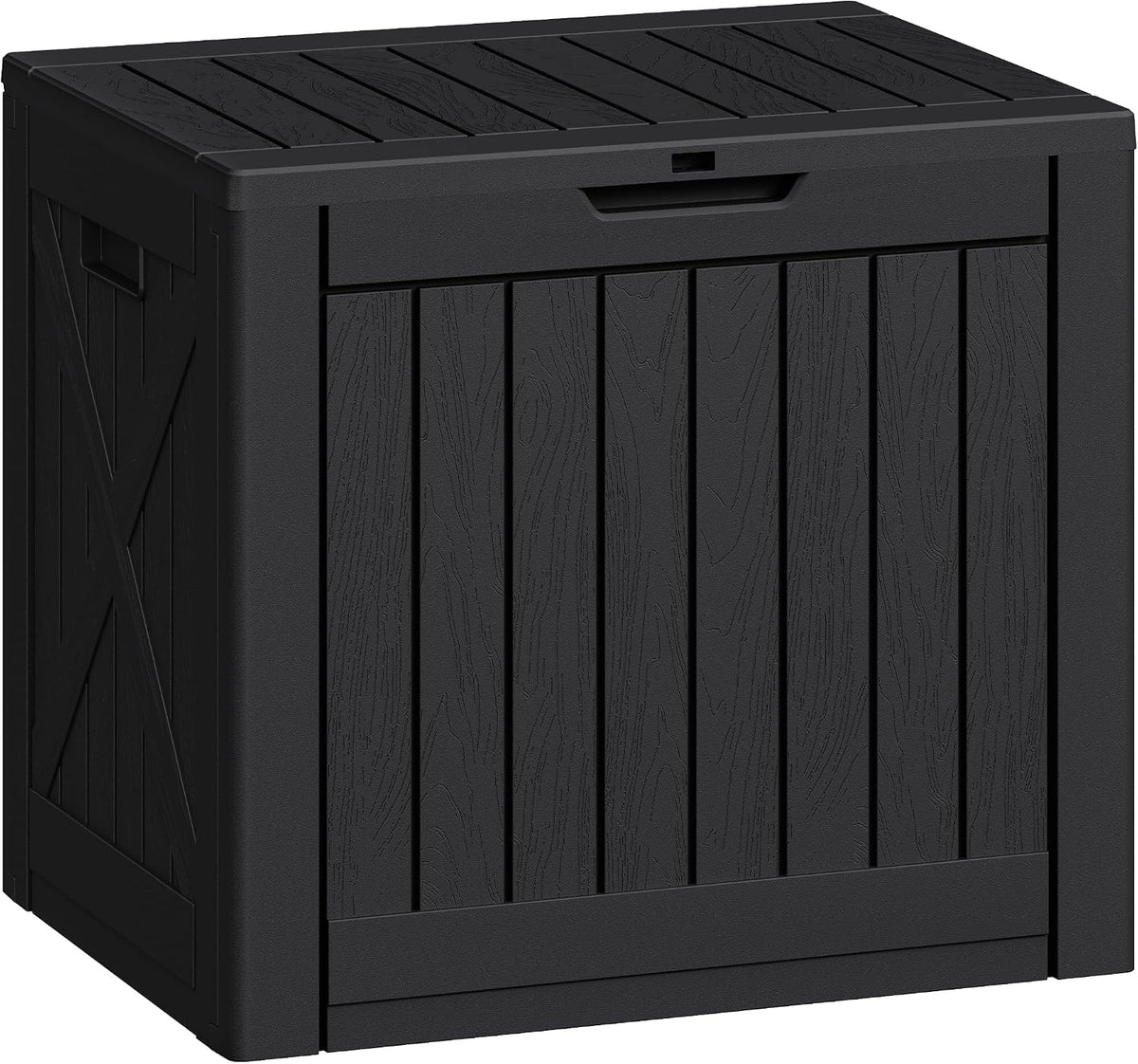 greesum 40 gallon outdoor deck box, resin storage, main product view