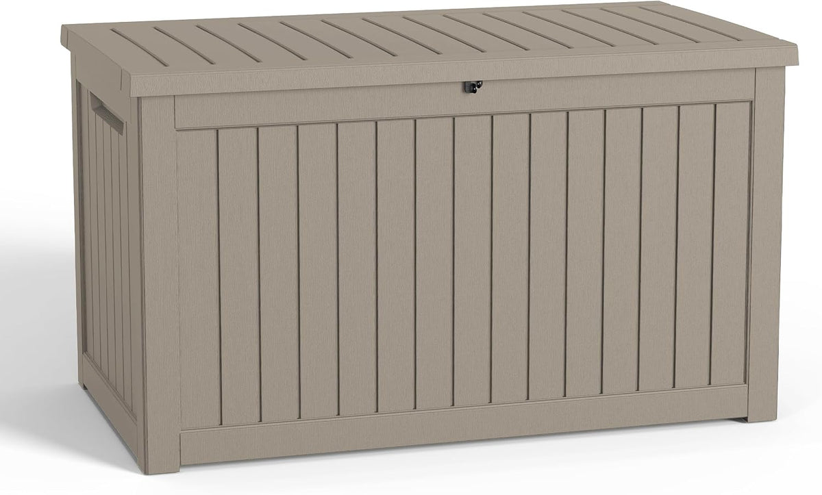 drato 310 gallon deck boxes outdoor waterproof, large, main product view