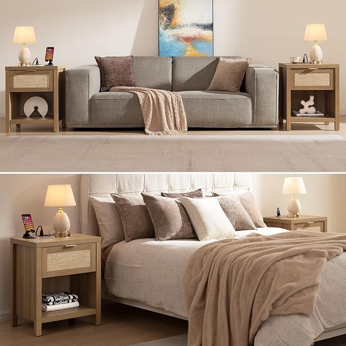 SICOTAS Nightstands Set of 2 - Image 9