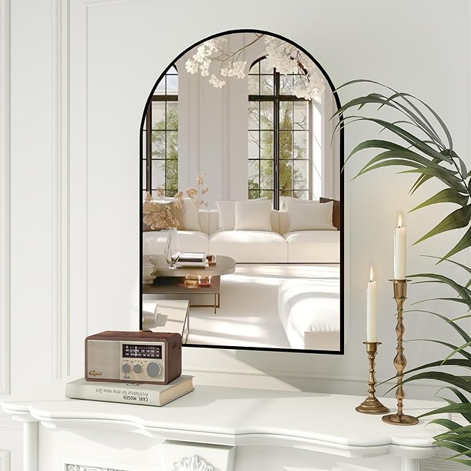 Arched Medicine Cabinet with Mirror, Bathroom Medicine Cabinet with Mirror Wall - Image 9
