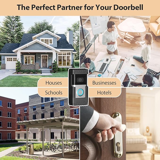 Heart of Tafiti Anti-Theft Video Doorbell Mount, Compatible - Image 8