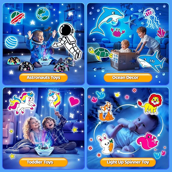 Onefire Star Projector Light Up Toys, Glow In The Dark Stars - Image 6