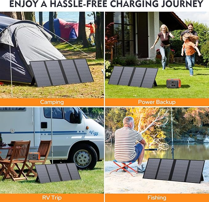 ENGINSTAR 60W Foldable Solar Panel Charger - Image 7