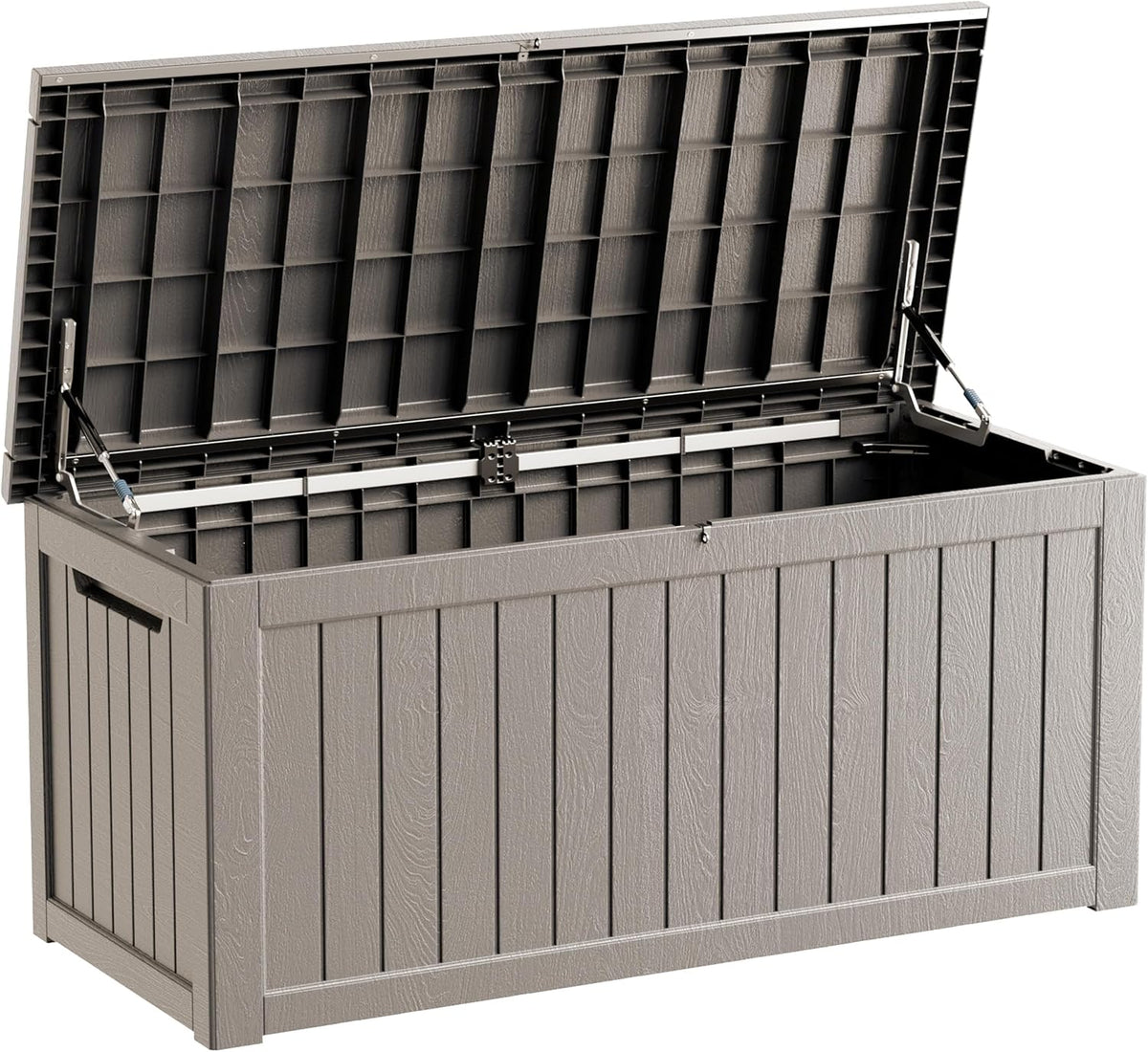 outdoor storage box, 270 gallon waterproof deck box, main product view