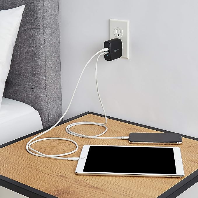 Amazon Basics 36W Two-Port USB-C Wall Charger - Image 6