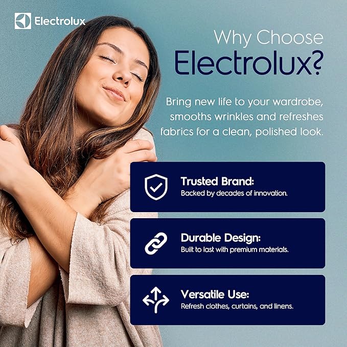 Electrolux Steamer for Clothes, 1500 Watt Portable Handheld Fabric and Garment - Image 8