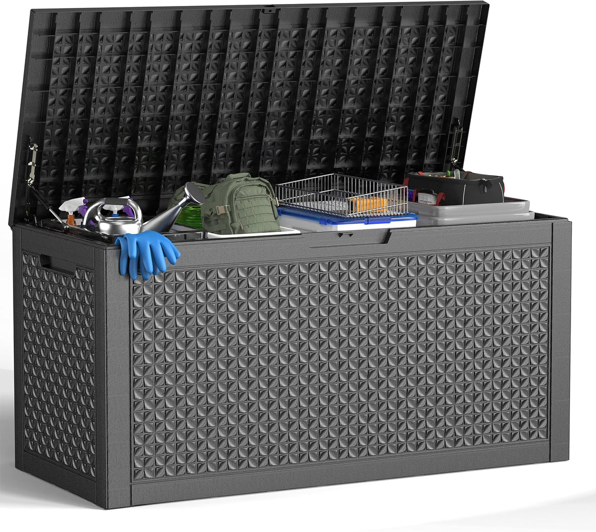 rojik outdoor storage housing deck box - waterproof, main product view