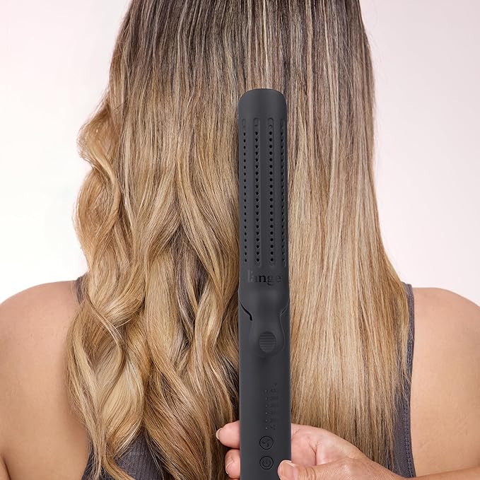 L'ANGE HAIR Le Duo Edge 360° Airflow Titanium Styler Blush | 2-in-1 Flat Iron - Image 9