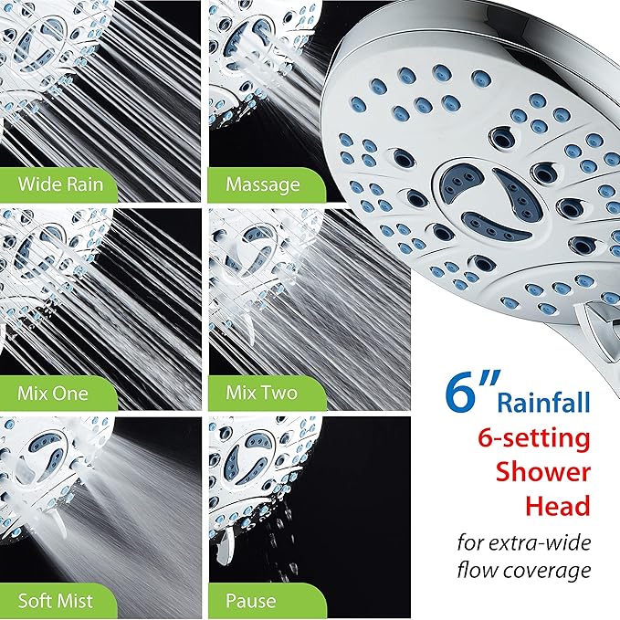 Hotel Spa AquaCare for California As-Seen-On-TV High Pressure Handheld Rain - Image 9